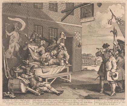 The Invasion, Plate II; England