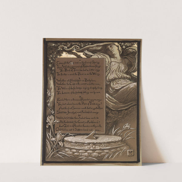 The Invitation (1883-1884) by Elihu Vedder