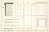 The Ionick pedestal in perspective; with the manner of avoiding confusion, in elevations.