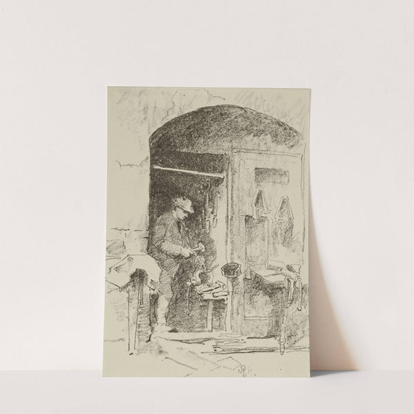 The Iron Worker by William Penhallow Henderson