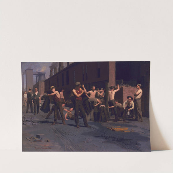 The Ironworkers&#039; Noontime by Thomas Pollock Anshutz