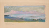 The Island of Moorea Looking across the Strait from Tahiti, January 1891 (1891)