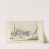 The Island of San Giorgio Maggiore (ca. 1804–28) by Giacomo Guardi