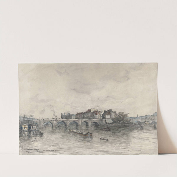 The Isle, Paris (Pont Neuf) by Frank Myers Boggs