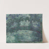 The Japanese bridge (1919-1924) by Claude Monet