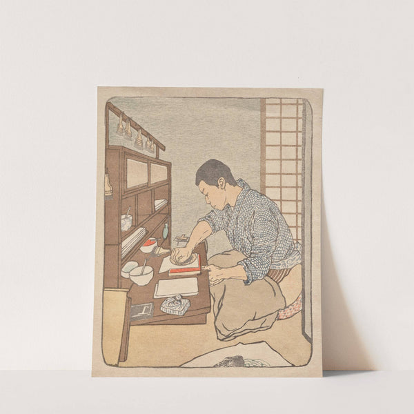 The Japanese Printer (1900-1901) by Emil Orlik