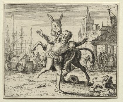 The Jealous Ass (1650–1675)