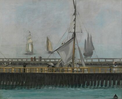 The jetty of Boulogne-sur-Mer