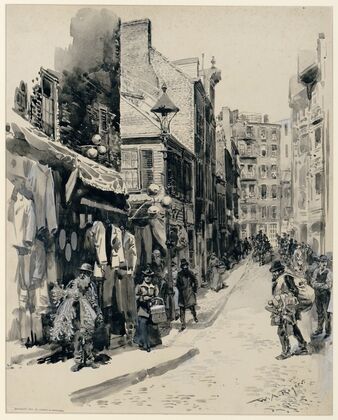 The Jewish Quarter, Boston (1899)