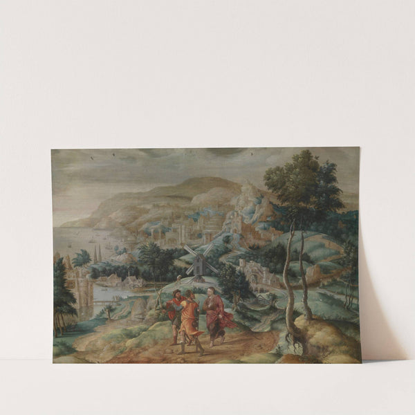 The Journey to Emmaus by Lucas Gassel