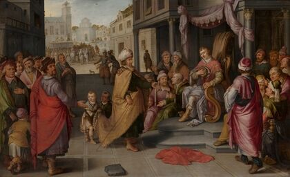 The judgement of Cambyses (1620)