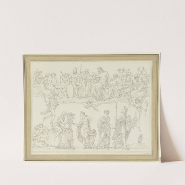 The judgement of Paris by Konrad Eberhard