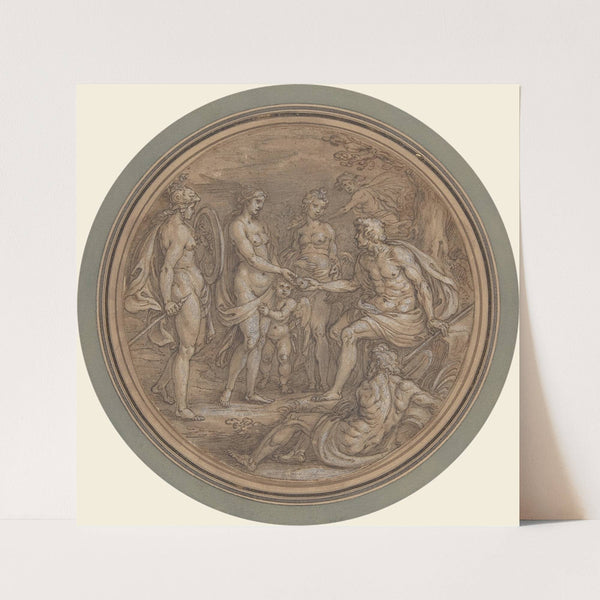 The Judgment of Paris by Pieter de Jode I