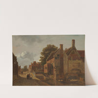 The Kalvermarkt, The Hague by Jean François Valois