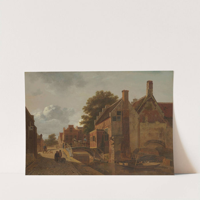 The Kalvermarkt, The Hague by Jean François Valois