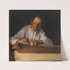 The Kantele Player (1892) by Pekka Halonen