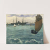 The ‘Kearsarge’ at Boulogne (1864) by Édouard Manet