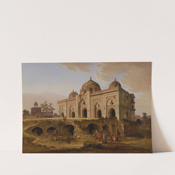 The Kila Kona Masjid, Purana Qila, Delhi by Robert Smith