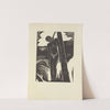 The king have soldiers take Haman and hang him by the neck (1946) by Letterio Calapai