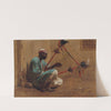 The Kissar Player (1859) by Frederick Goodall