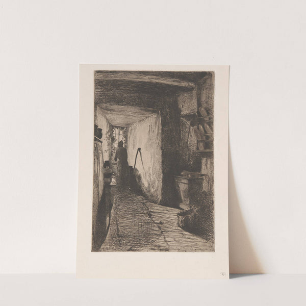 The Kitchen (ca. 1858) by James Abbott McNeill Whistler