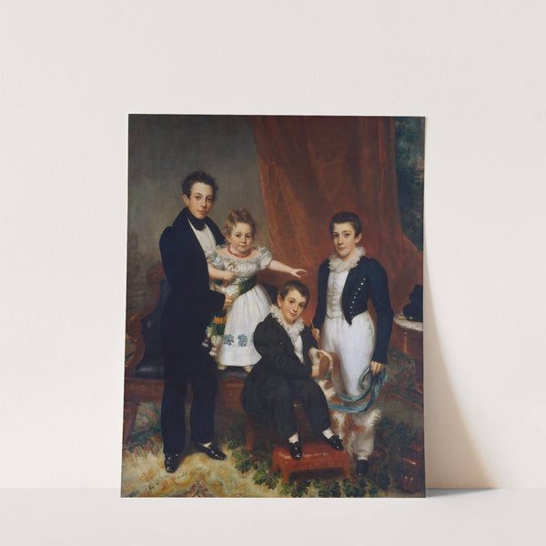 The Knapp Children by Samuel Lovett Waldo