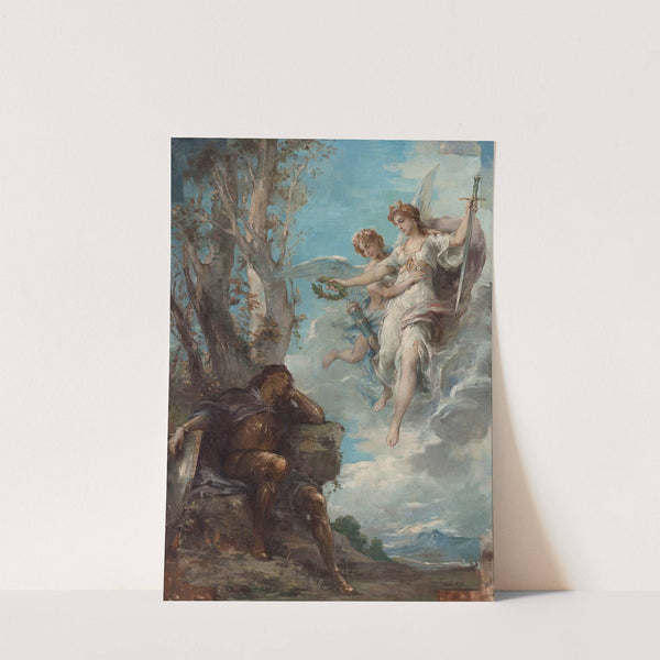 The Knight&#039;s Dream by Henri Leopold Lévy