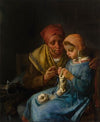 The Knitting Lesson (1869)