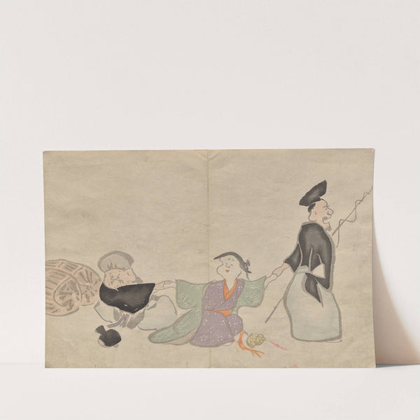 The Kōrin Picture Book Pl.12 (1800s) by Hōchū Nakamura