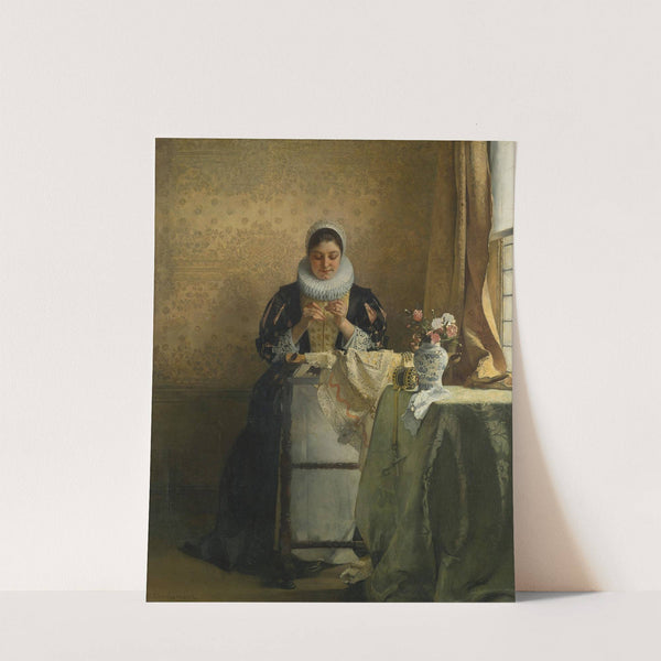 The Lace Maker by Eduard Charlemont