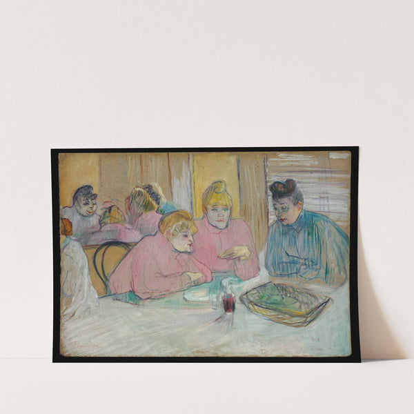 The Ladies in the Dining Room by Henri de Toulouse-Lautrec