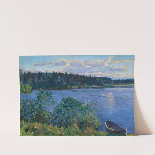 The lake by Sergei Arsenevich Vinogradov