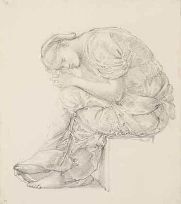 The Lament – Study for the Figure on the Right