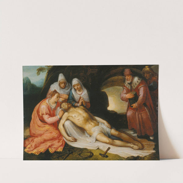 The Lamentation (1600) by Cornelis Cornelisz Van Haarlem