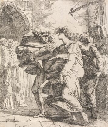 The Landing of St. Margaret in Scotland