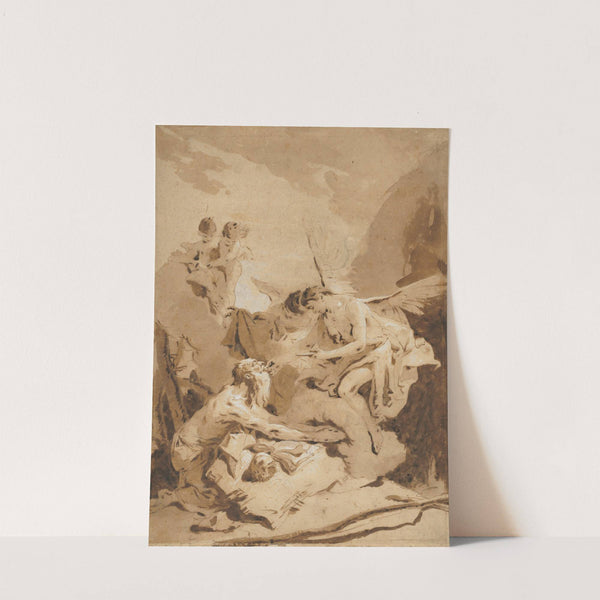 The Last Communion of St. Jerome (c. 1726) by Giovanni Battista Tiepolo