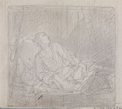 The Last Moments of the Composer Carl Maria von Weber