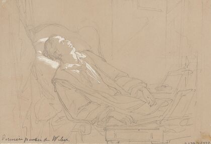 The Last Moments of the Composer Carl Maria von Weber