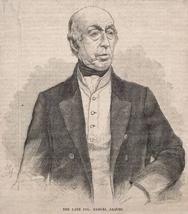 The Late Col. Samuel Jaques (1859)