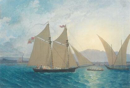 The Launch of ‘La SorciÃ©re’ on the Lake of Geneva