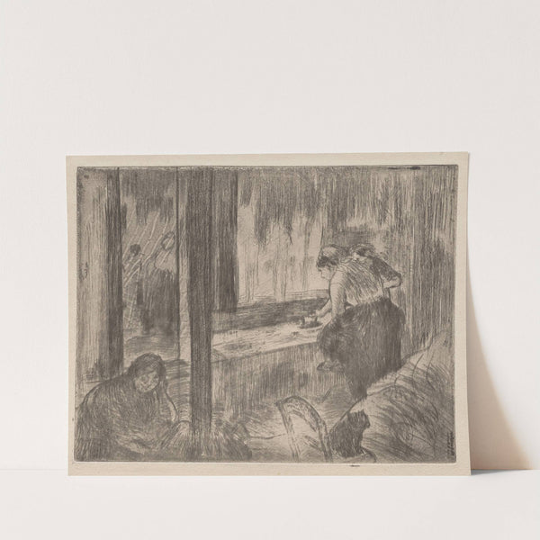 The Laundresses (1879–80) by Edgar Degas