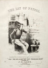 The Lay of Pestal – Sheet Music Cover (c. 1850s)
