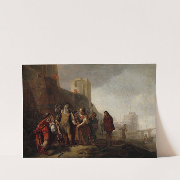The Legates of Alexander the Great Investing the Gardener Abdalonymus with the Insignia of the Kingship of Sidon (1630 - 1649) by Nicolaus Knüpfer
