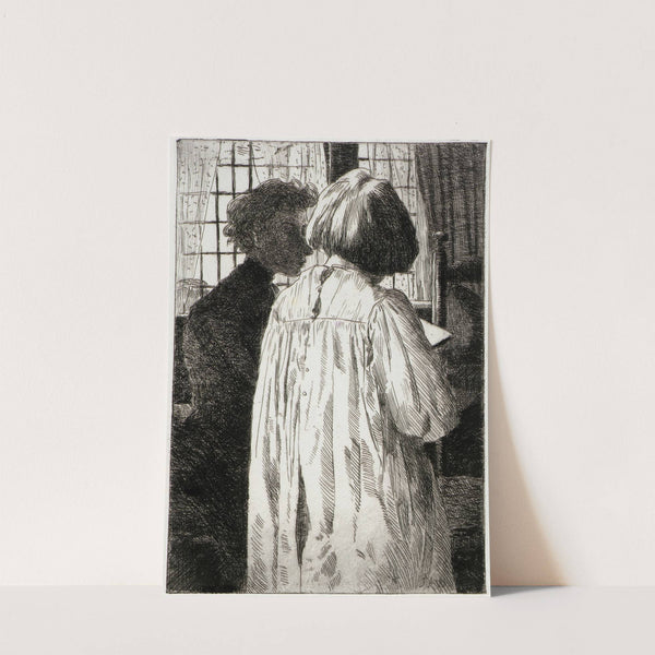 The Lesson (ca. 1887-1893) by Julian Alden Weir