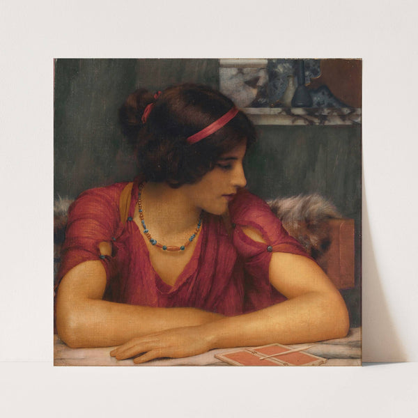 The Letter (A Classical Maiden) by John William Godward