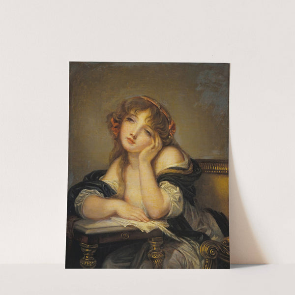 The Letter Writer (c. 1800 - 1806) by Studio of Jean-Baptiste Greuze