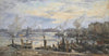 The Leuvehaven, in the Port of Rotterdam