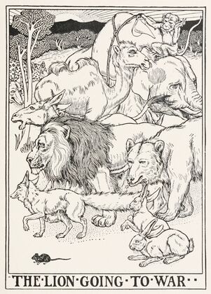 The Lion Going to War (1900)