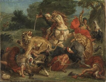 The Lion Hunt (1855)