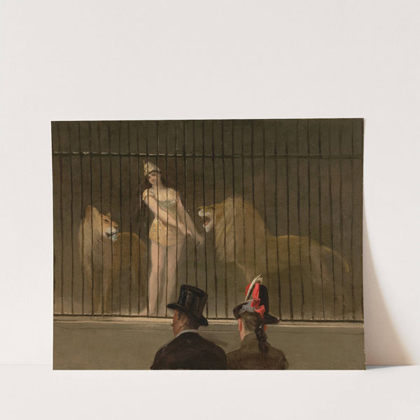 The Lion-tamer by Jean-Louis Forain